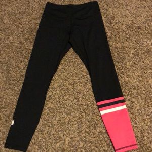 Zyia stripped leggings